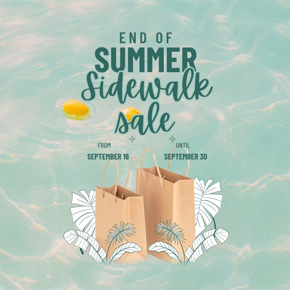 End of Summer Sale