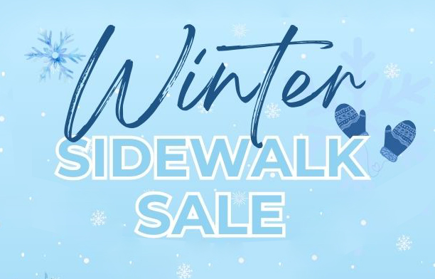 Winter Sidewalk Sale